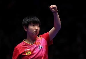 女团决赛河北vs山东对阵表：孙颖莎出战两场单打，王添艺vs陈梦