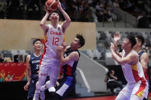 中国男篮上次输给韩国男篮是在2022年的雅加达亚洲杯