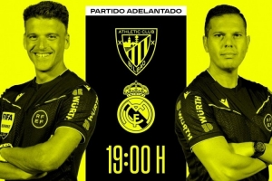 西甲官方：热苏斯·吉尔将执法毕尔巴鄂竞技vs皇马