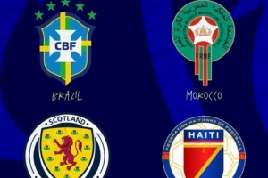老对手相遇，巴西、摩洛哥、苏格兰1998年世界杯就分在同组