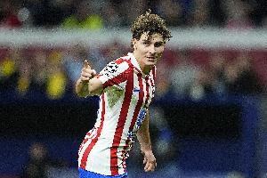 西蒙尼：小蜘蛛再次展现了其实力，他给巴里奥斯的传球太漂亮了