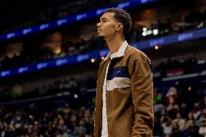 马刺主帅：文班今天状态很好 有可能在对阵雷霆的NBA半决赛复出