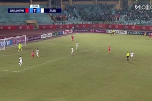 门将超级超级巨大失误！林良铭笑纳大礼，国安1-0河内公安