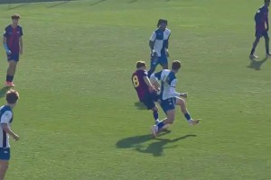 拉玛西亚的青训每个人脚下都有活儿~难怪加维和佩德里基本功扎实