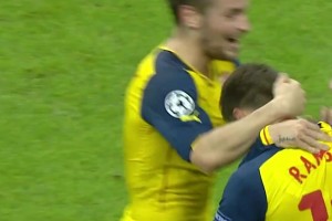 简直令人叹为观止拉姆塞打进了欧冠历史上精彩的进球之一