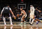 勇士终结3连败！库里连续3场30+5三分，巴特勒18+6+7，乔治空砍28分