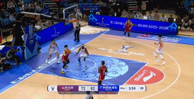 持续发力！山西强攻内线得手打出14-4的攻击波确立两位数领先